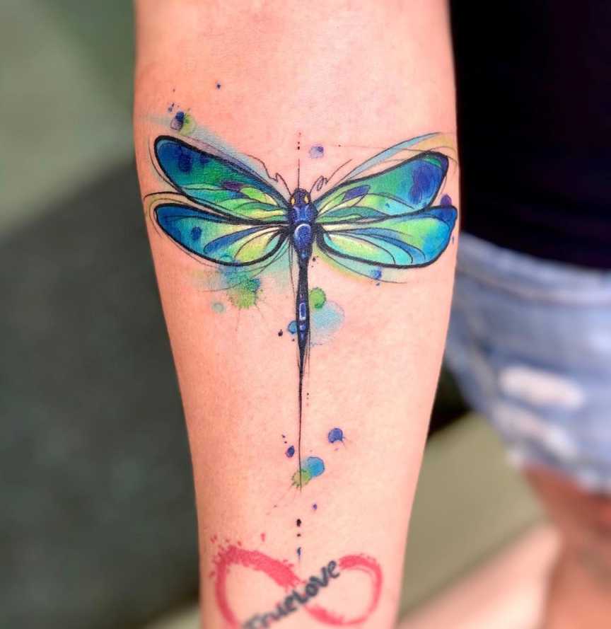 Amazing Dragonfly Tattoo Ideas [ Inspiration Guide