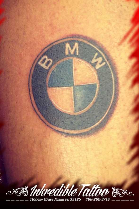 bmw logo tattoo  Tattoos for guys, Tattoos, Tattoo designs men