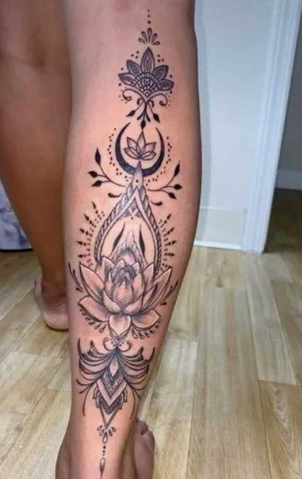 Calf Tattoos for Women  Leg Tattoo Inspiration