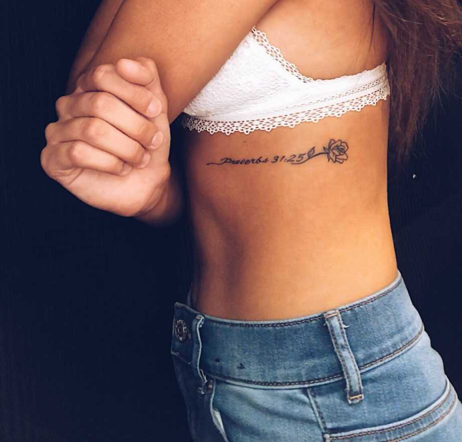 Discover more than  cute tattoos on ribs latest - in.coedo.com