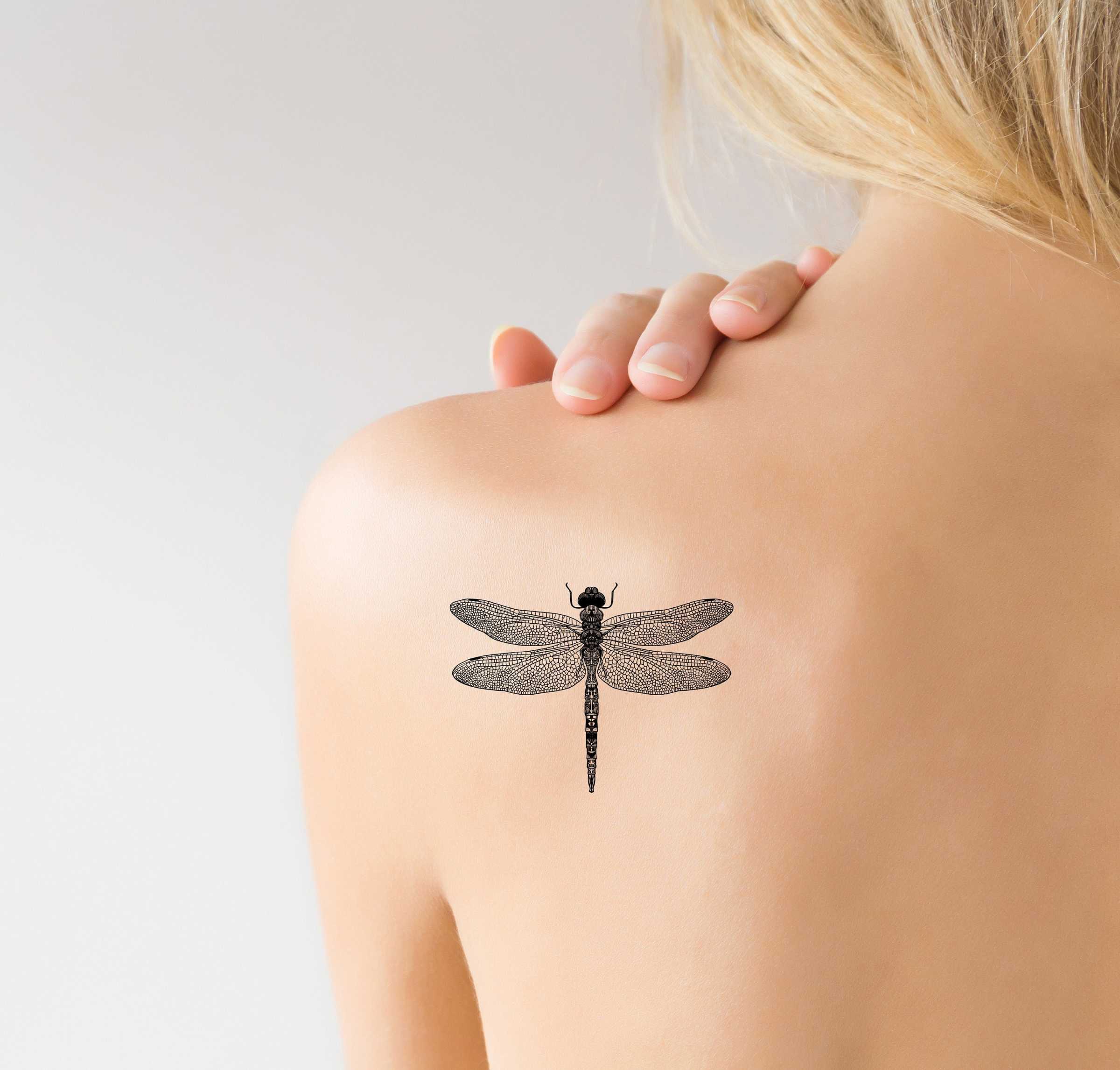 Dragonfly Tattoos - Etsy