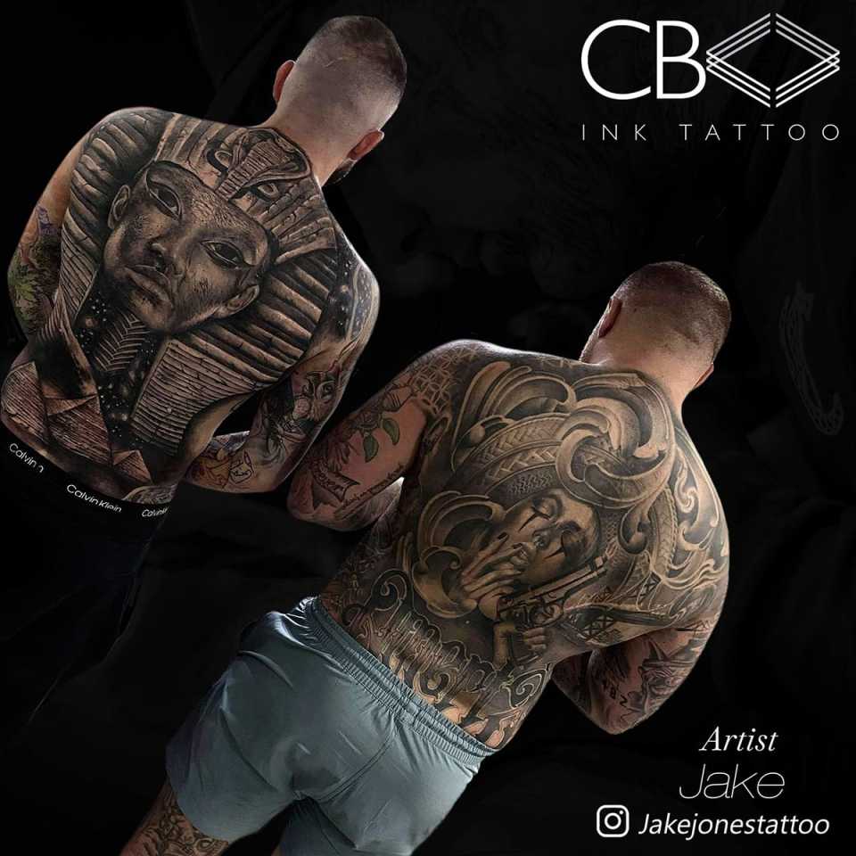 Mens Back Tattoos & Placements  CB Ink Tattoo