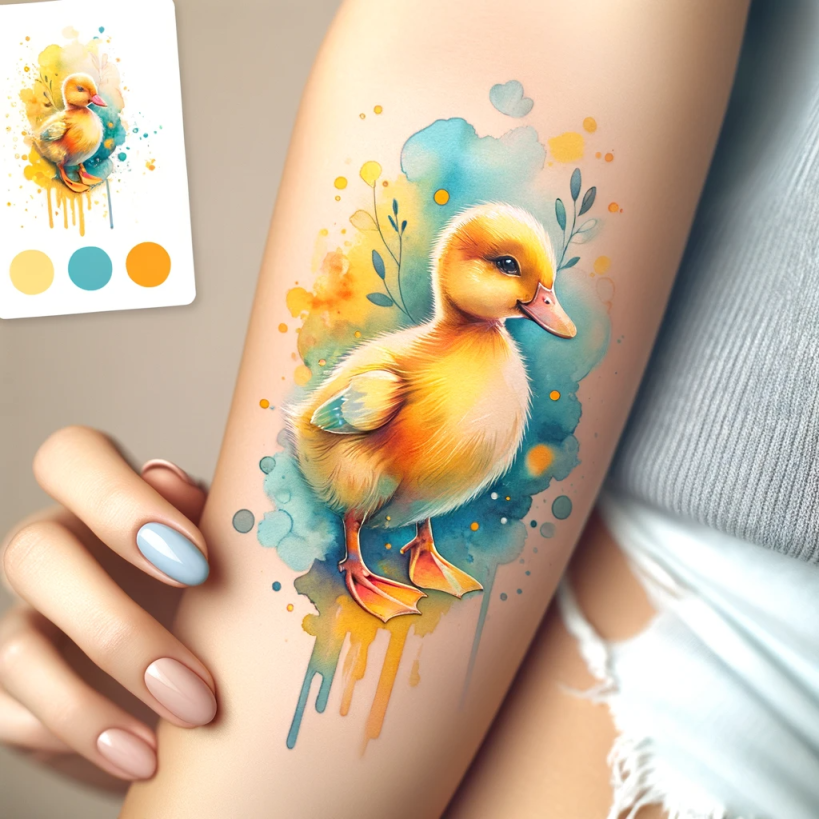 Quack-tastic Style: Ducky Tattoos in the World of Fashion