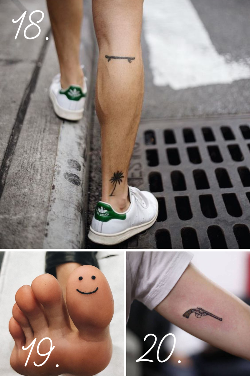 Small Tattoo Ideas for Men That Make A Big Statement