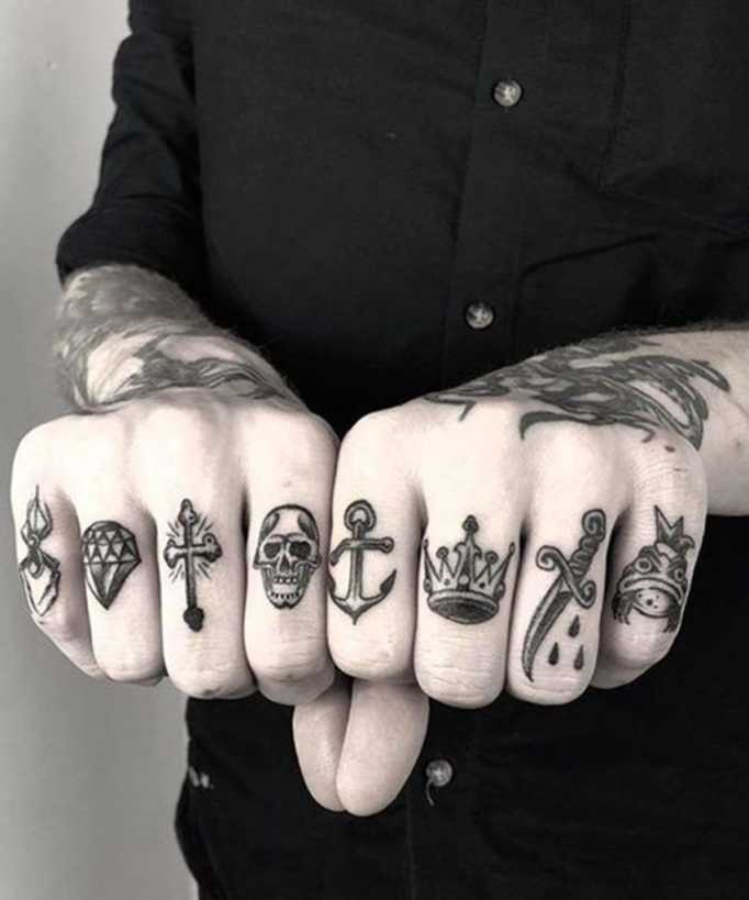 Tattoos Ideas for Men in  - Simple Tattoos Designs  Hand