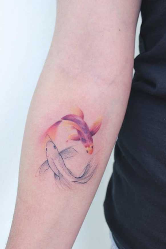 These  Koi Fish Tattoos Ideas Will Swim Into Your Heart