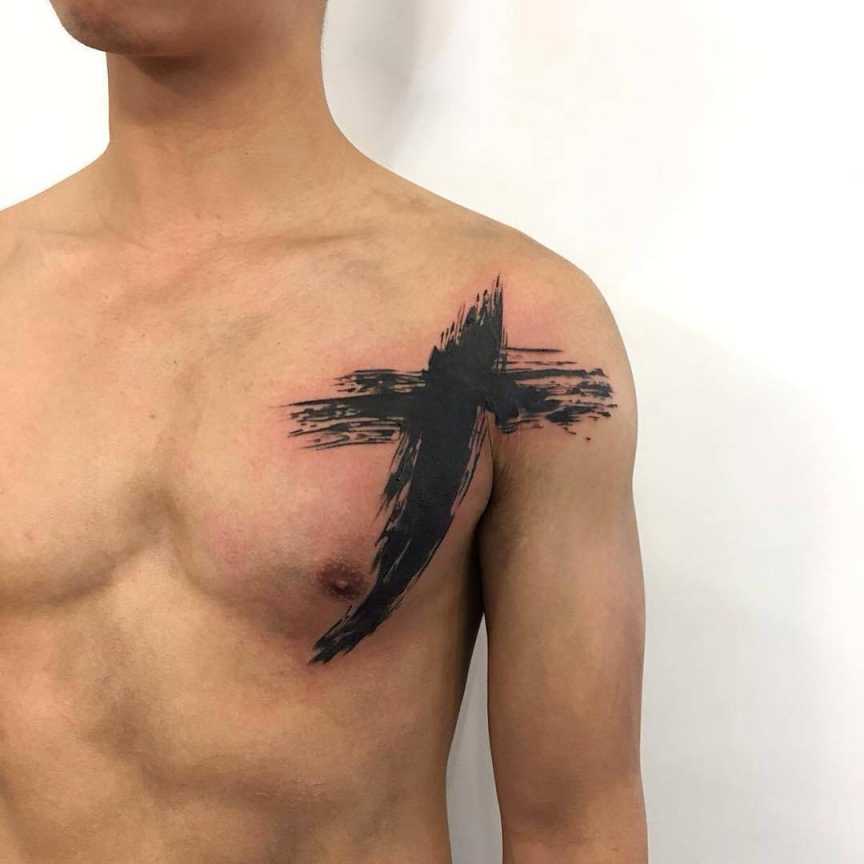 Top  Cross Tattoo Designs for Symbolic Body Art  Chronic Ink Tattoo