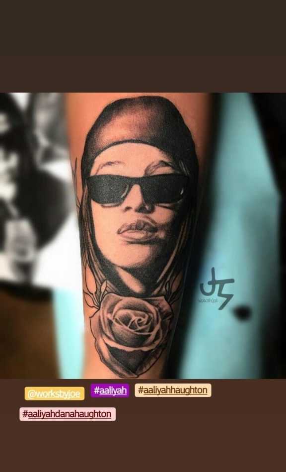 Aaliyah tattoo  Picture tattoos, Sick tattoo, Tattoos