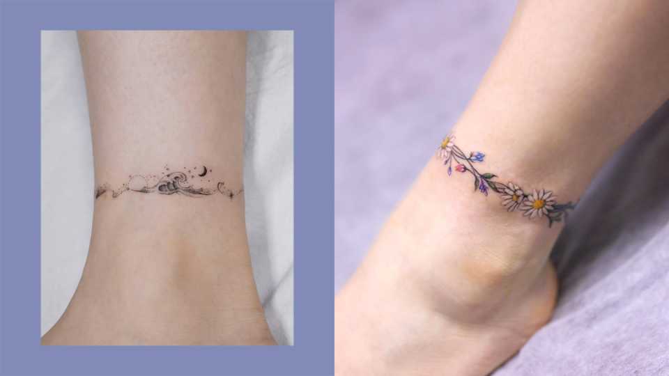 Ankle Band Tattoo Ideas And Meanings You