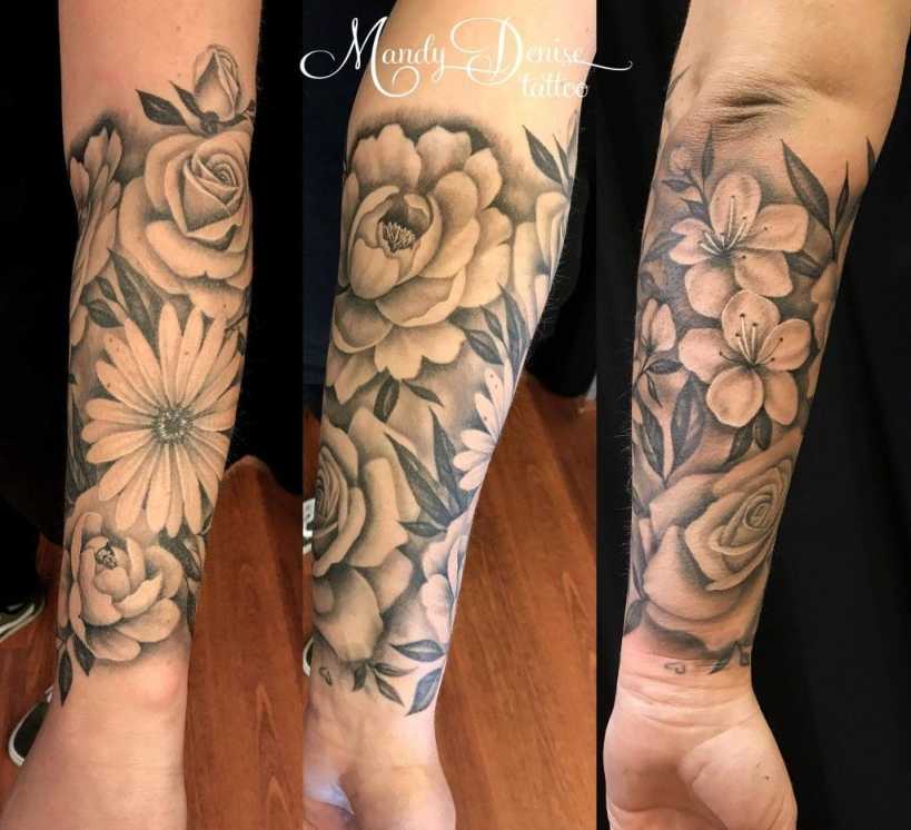 Arm Half Sleeve Tattoo Tattoo Cover Up Ideas - Viraltattoo