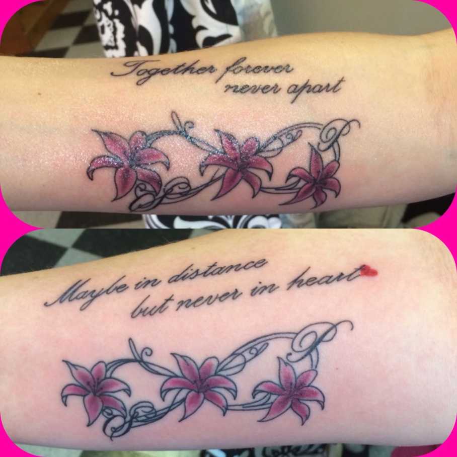 Aunt/niece tattoo!!  Niece tattoo, Aunt tattoo, Tattoos for daughters