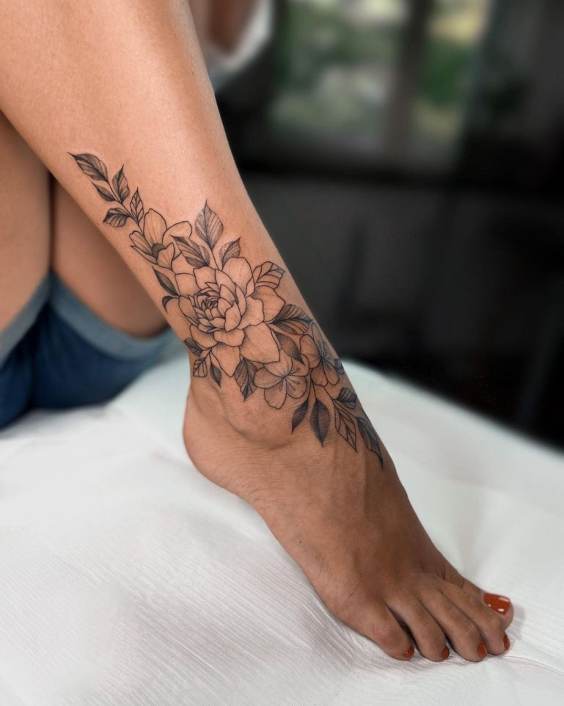 + Awe-Inspiring Girly Foot Tattoos in Different Styles — InkMatch