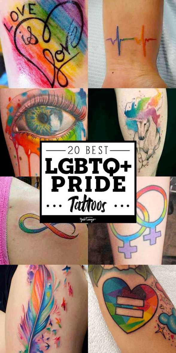 Best Rainbow Tattoos That Symbolize The LGBTQ+ Community In