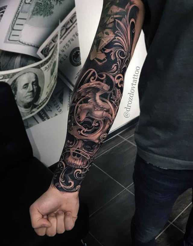 Best Sleeve Tattoos - Tattoo Insider  Black and grey tattoos