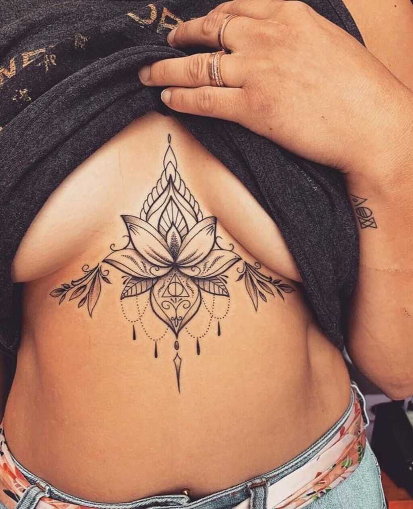 + Breast Tattoos for Women that Steal Your Heart in