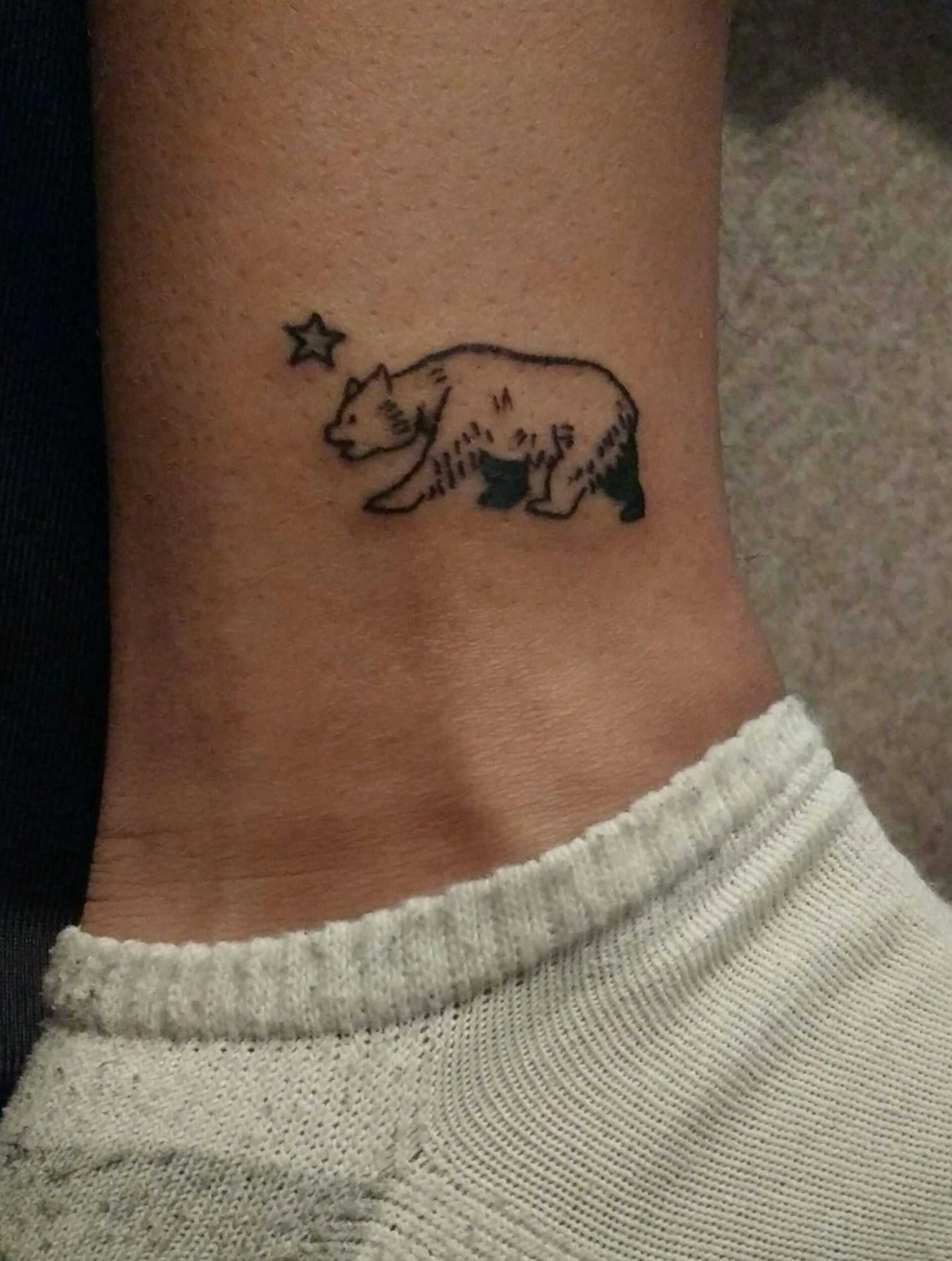 california bear tattoo  Tattoos, California bear tattoos