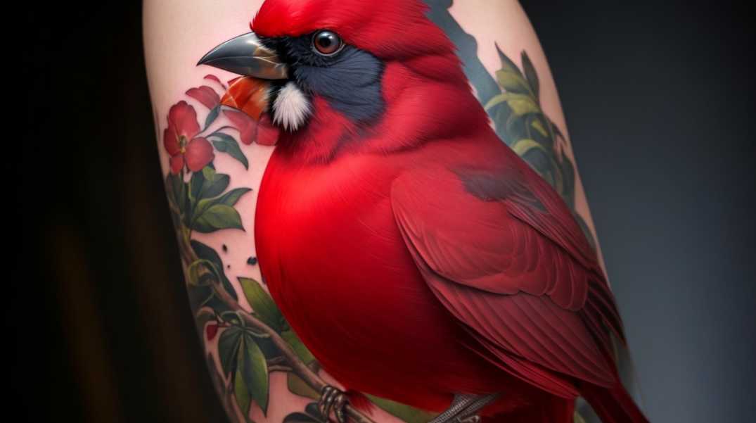 Cardinal Tattoos to Remember Loved Ones: Symbolism and Design