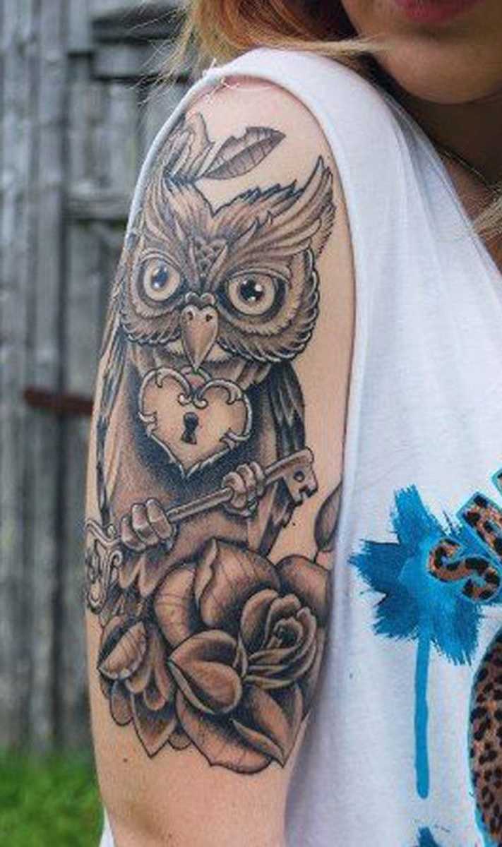 + Coolest Owl Tattoos Ideas – MyBodiArt