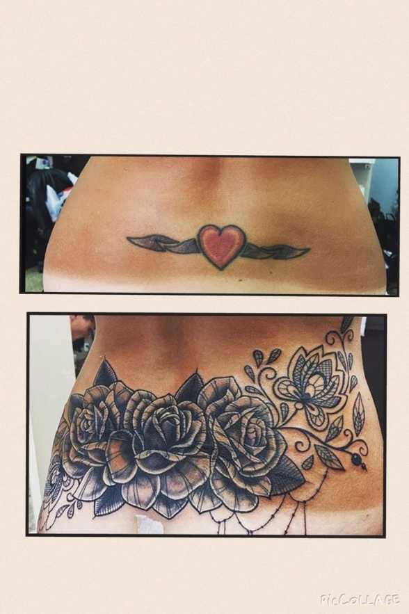 Cover Up Tattoos Before and After  Diamond Tattoo NYC