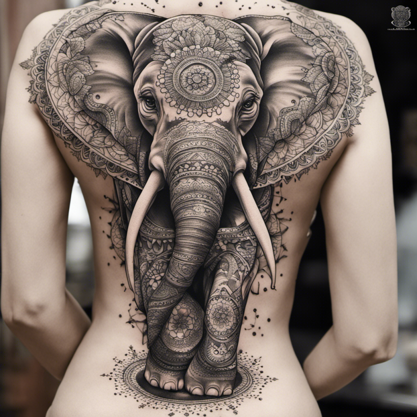 Elephant Tattoo Ideas Created With Ai  artAIstry
