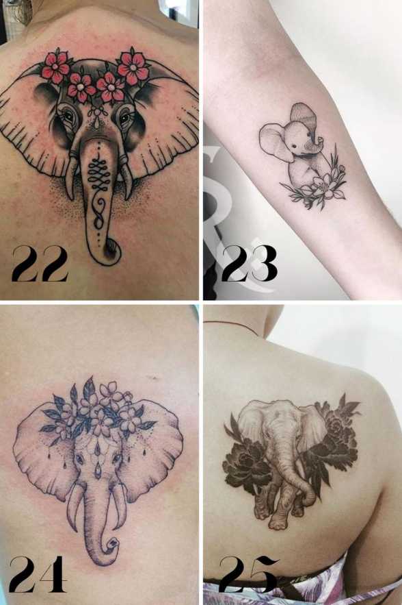 Elephant Tattoo Ideas full of Wisdom & Soul - tattooglee  Tattoos