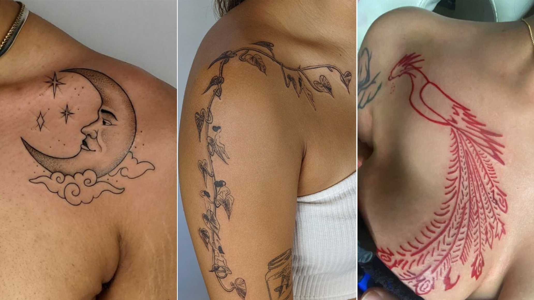 Eye-Catching Collarbone Tattoo Ideas for Everyone — Photos  Allure