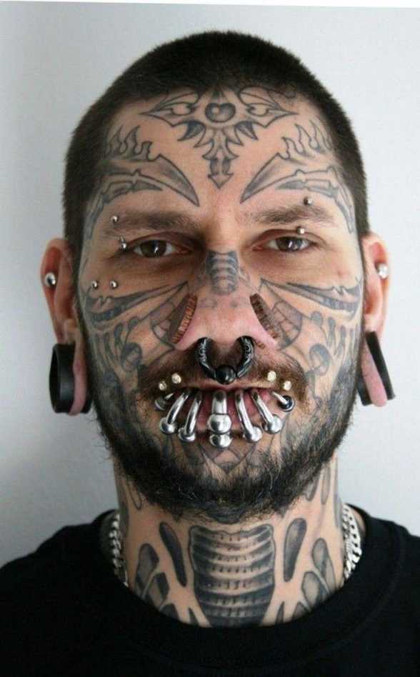 + Face Tattoo Ideas That Are Vogue Worthy