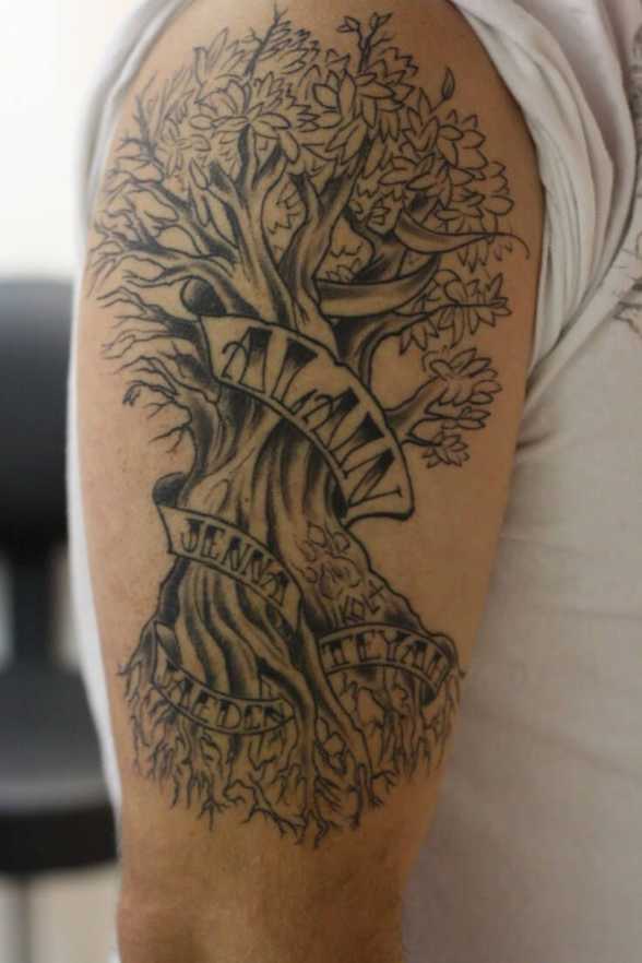 Family Tree Tattoos for Men  Family tattoo designs, Family tree