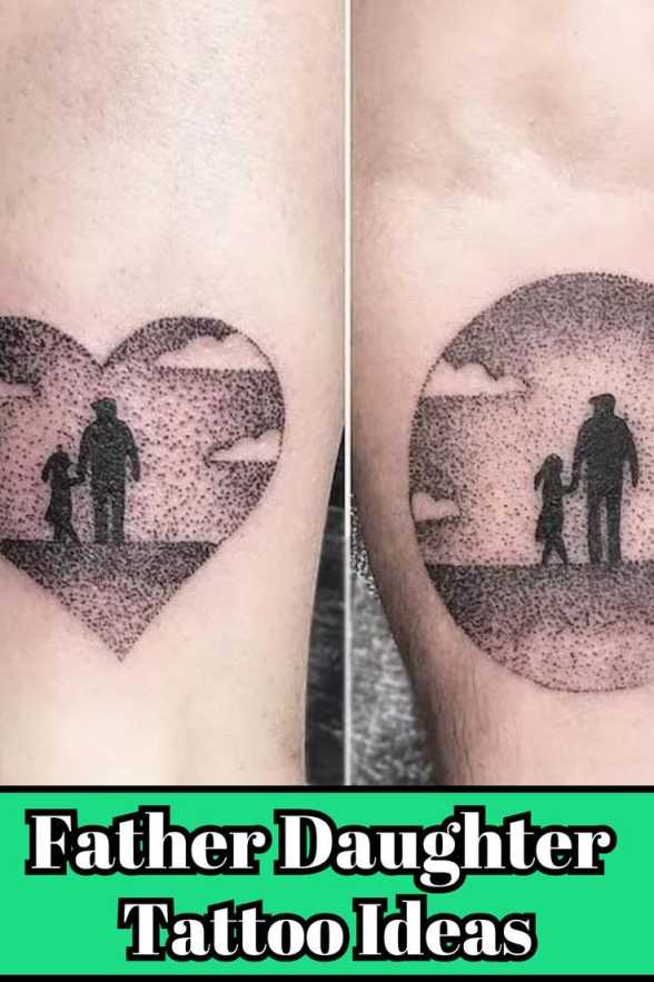 Father Daughter Tattoos Meaningful  Father daughter tattoos