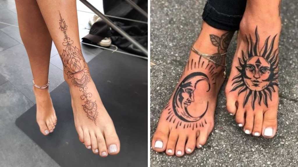 + Gorgeous Foot Tattoos for Women