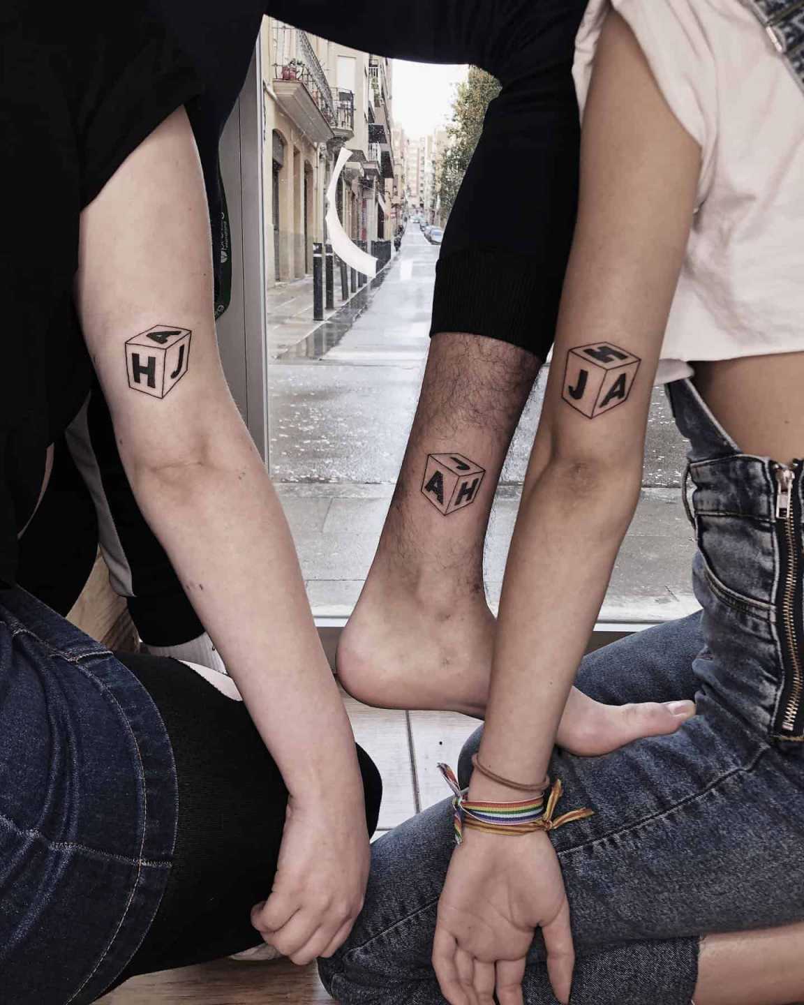 How painful is getting a tattoo  Matching tattoos for siblings