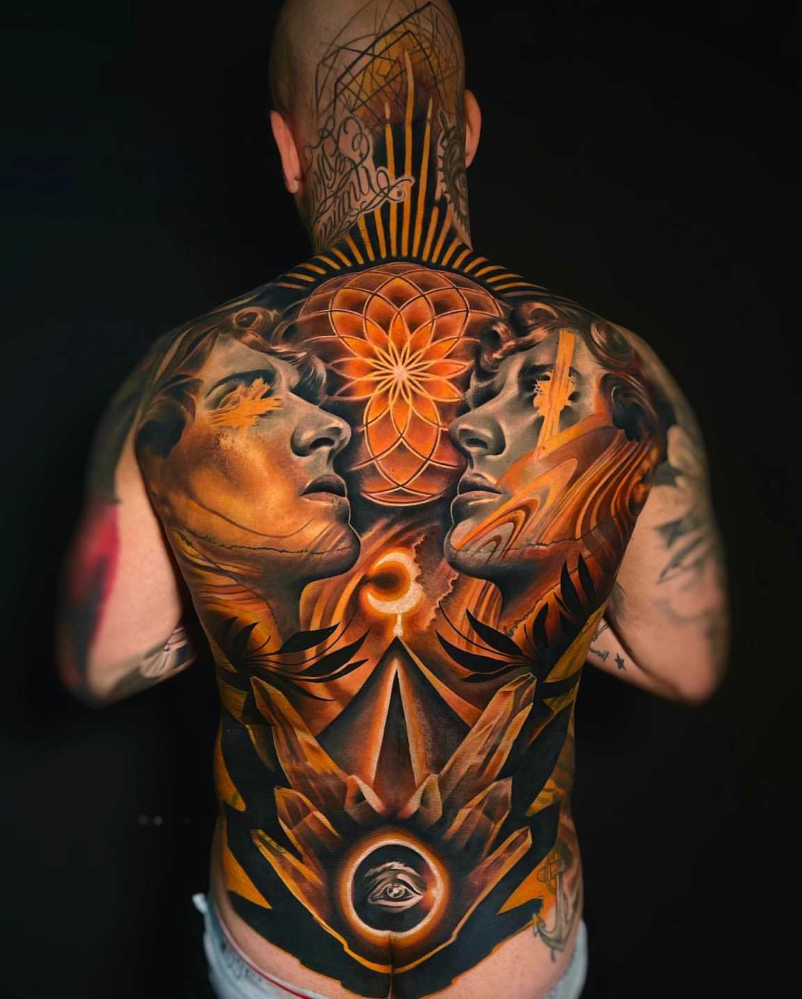 Incredible Back Tattoos for Men in
