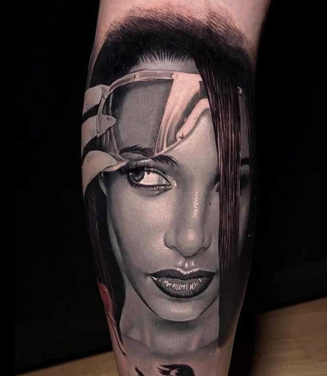 Killer Ink Tattoo on X: "Dope portrait of @AaliyahHaughton by