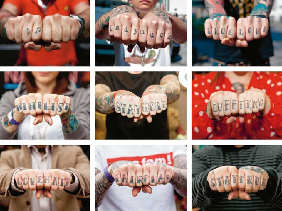 Knuckle tattoos: Millennials are getting creative with eight