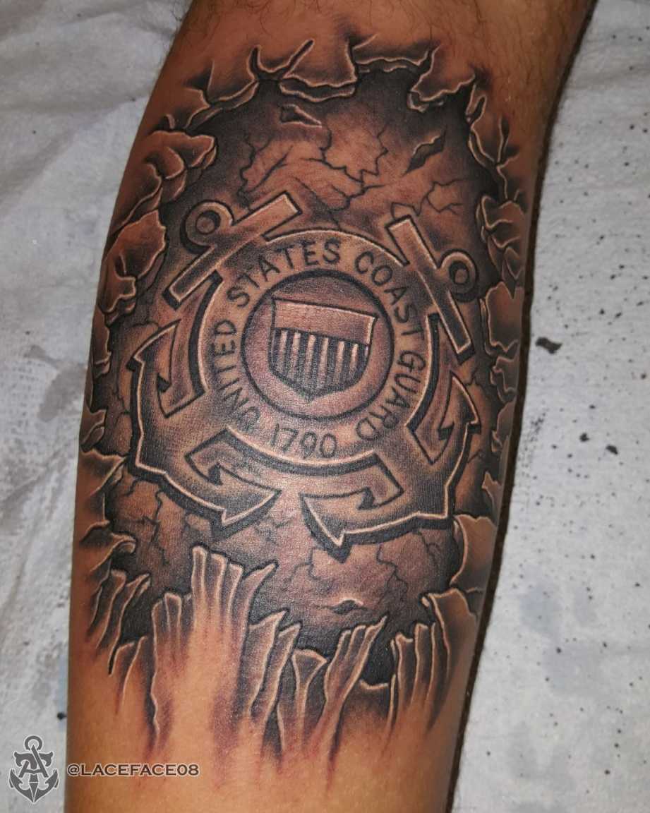 Latest Coast guard Tattoos  Find Coast guard Tattoos