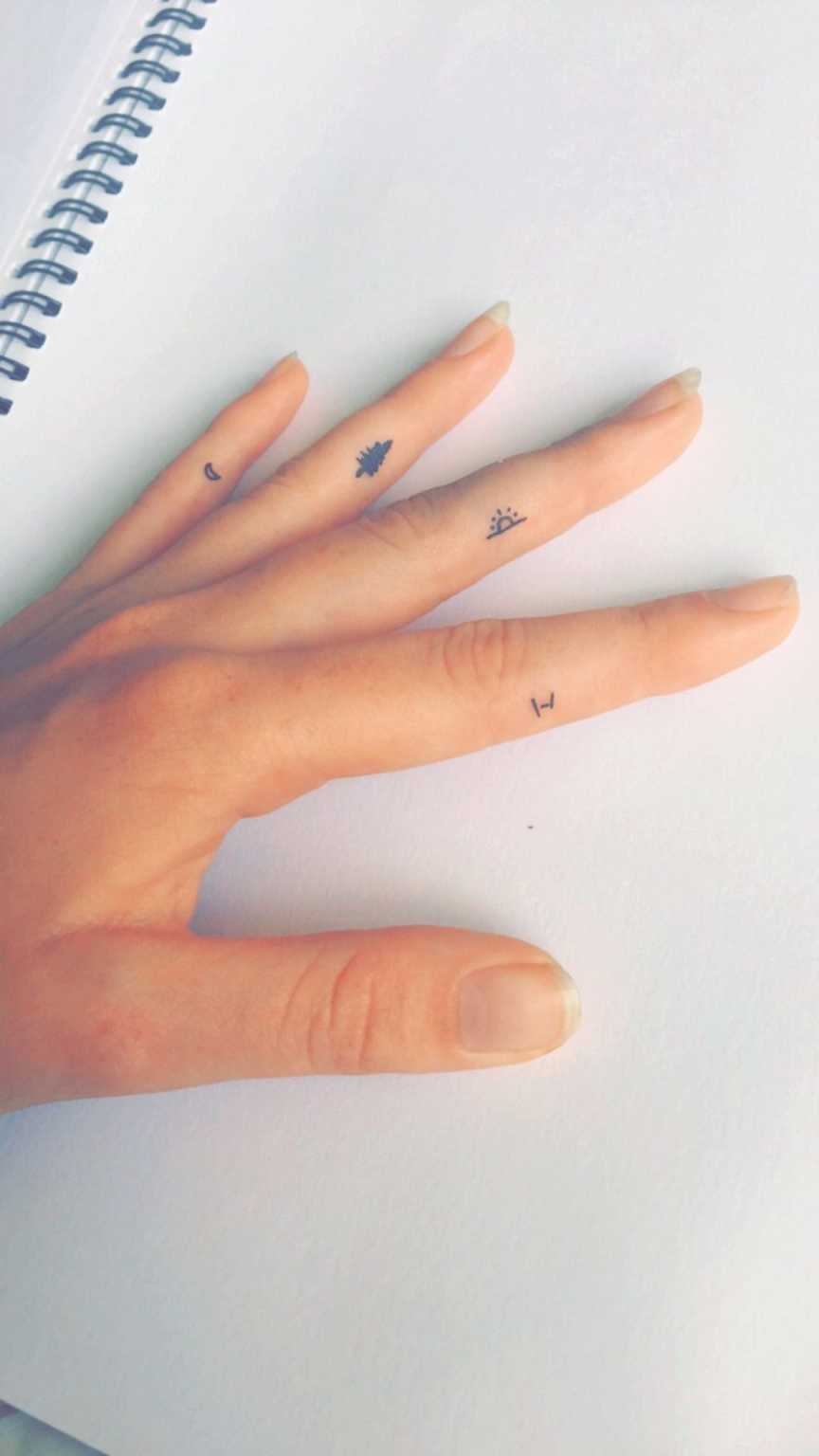 Lonely  Finger tattoos, Girl finger tattoos, Subtle tattoos