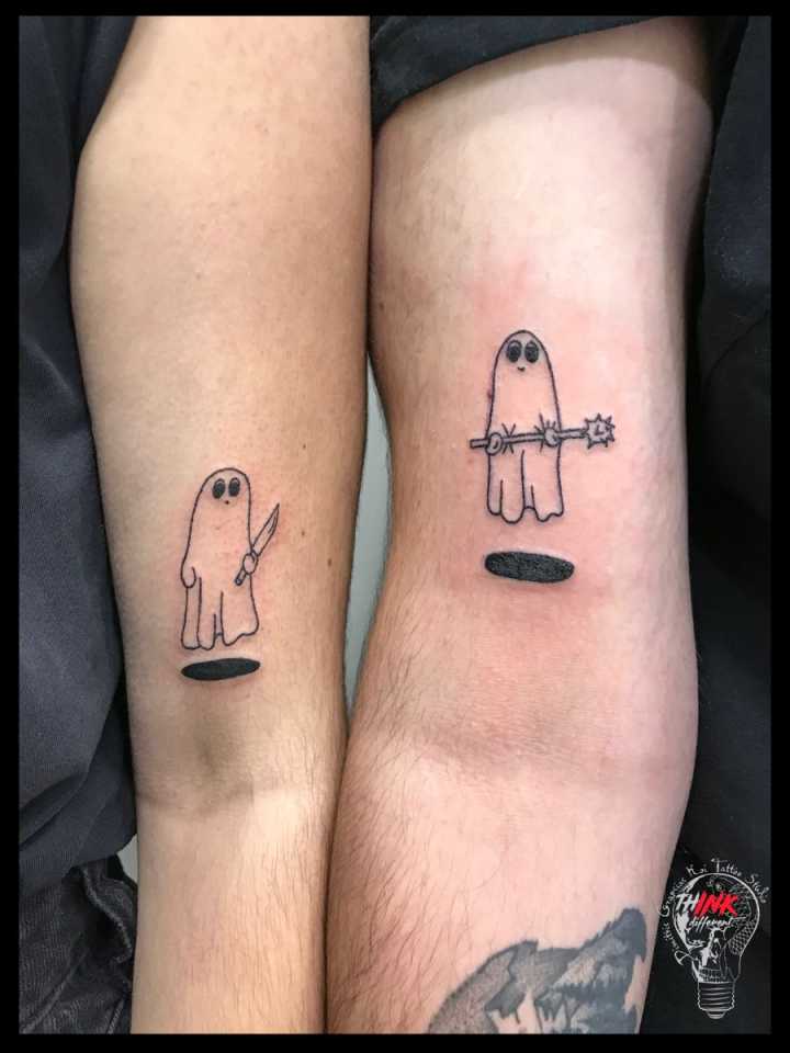 Matching Tattoos for Siblings