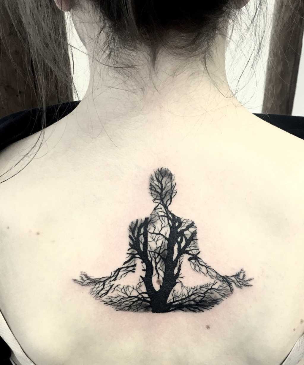 Mindful Tattoos for People Who Like to Meditate  Ratta Tattoo