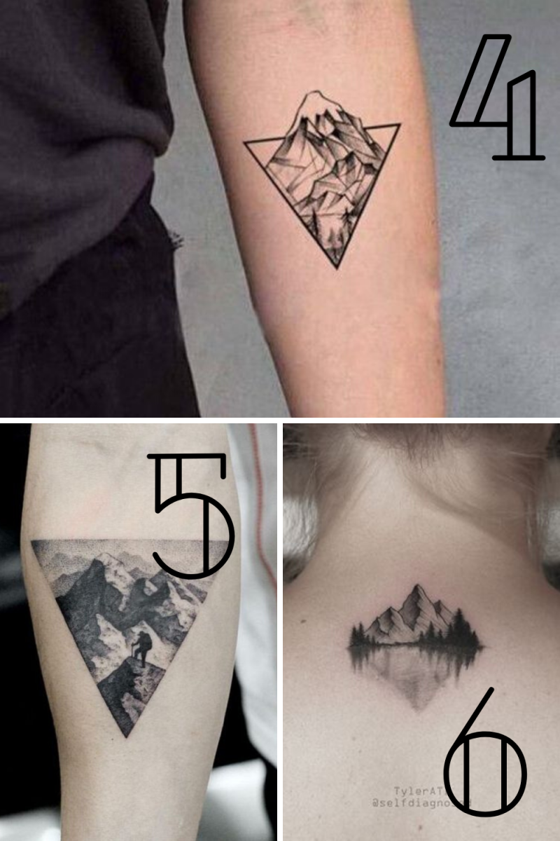 Mountain Tattoo Ideas That Are As Good As Fresh Air