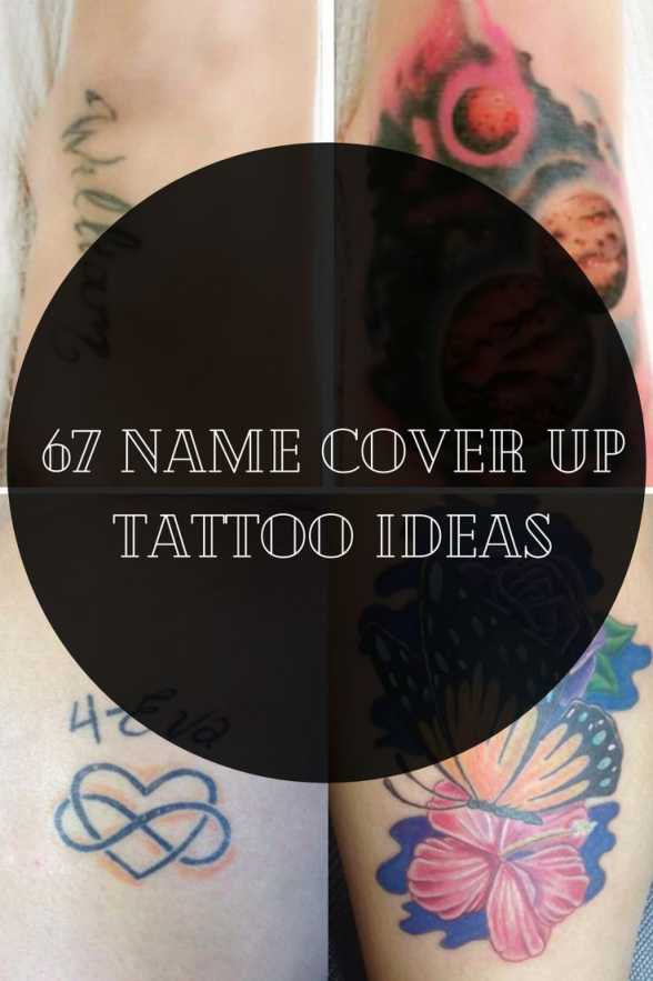 Name Cover Up Tattoo Ideas - tattooglee  Cover up name tattoos