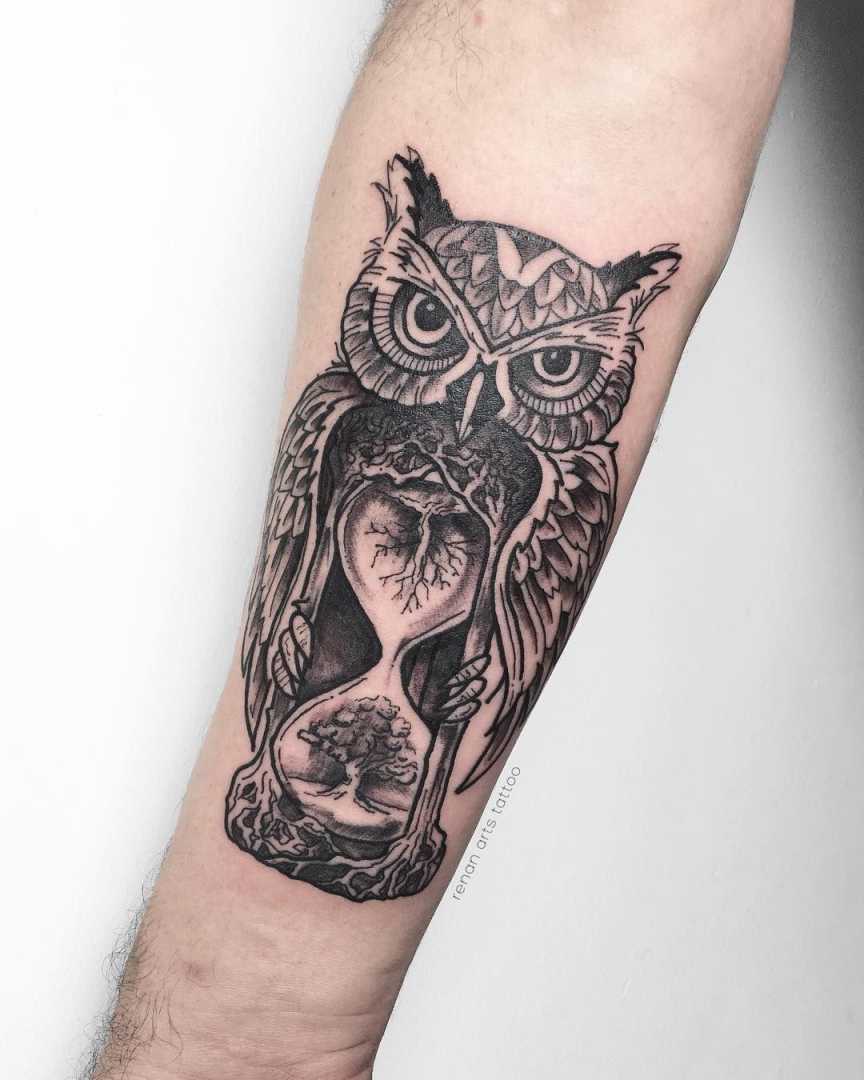 of the Most Beautiful Owl Tattoo Designs and Their Meaning for