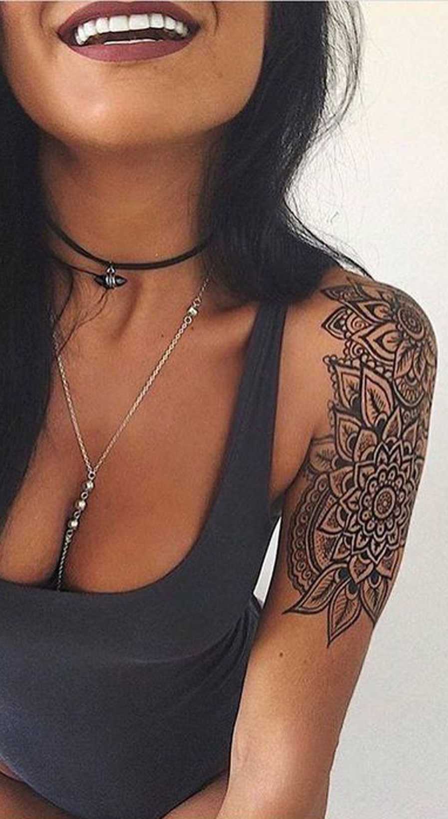 of the Most Popular Shoulder Tattoo Ideas for Women – MyBodiArt