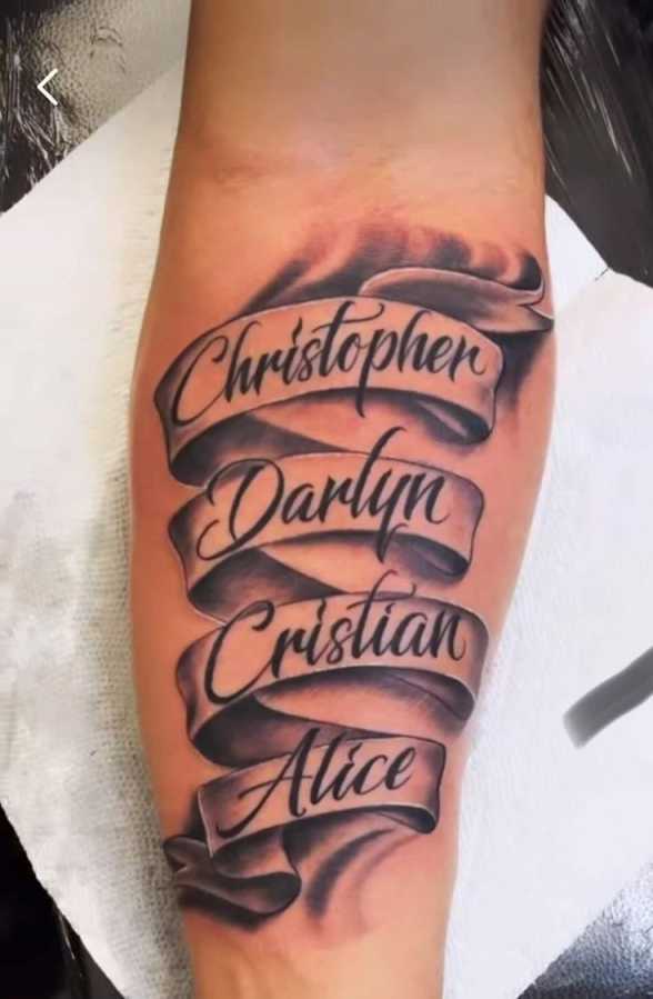 Pin by Allison Hardy on tattoo  Tattoos with kids names, Family