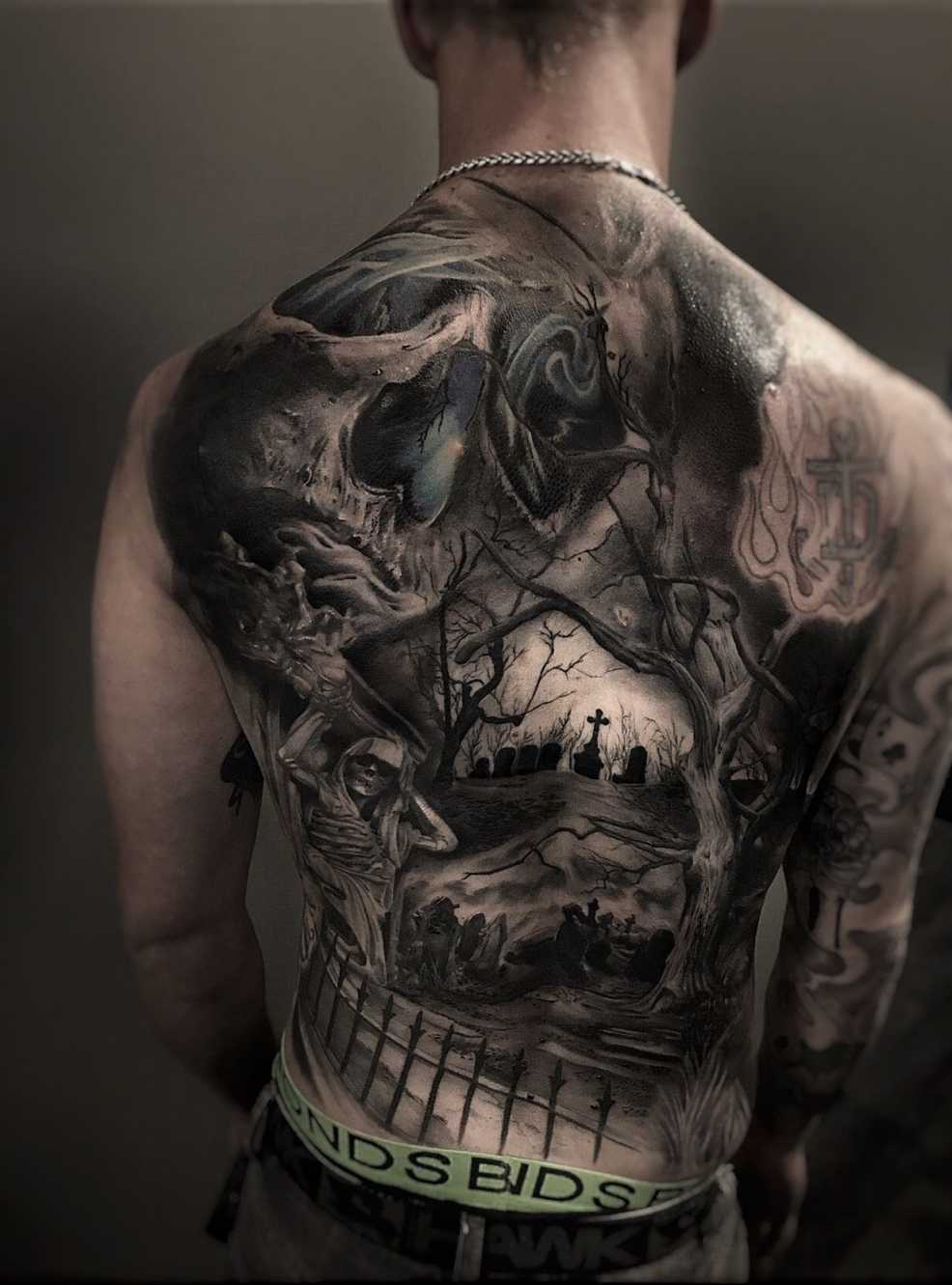 Pin by Damo Pottage on tattoos  Back piece tattoo, Picture