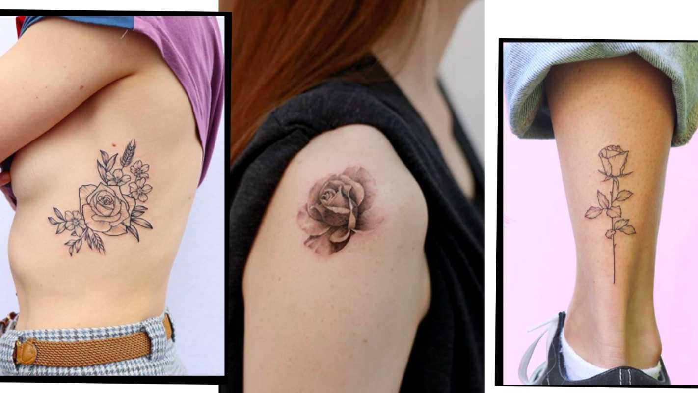 Rose Tattoo -  Seriously Pretty Rose Tattoo Ideas That Are