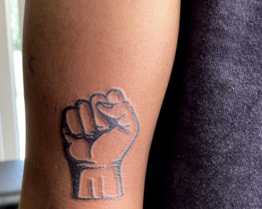 rüüt on X: "my all time favorite tattoo #blackpower https://t