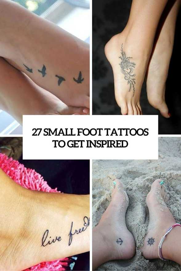 Small And Cute Foot Tattoo Ideas For Women - Styleoholic  Cute