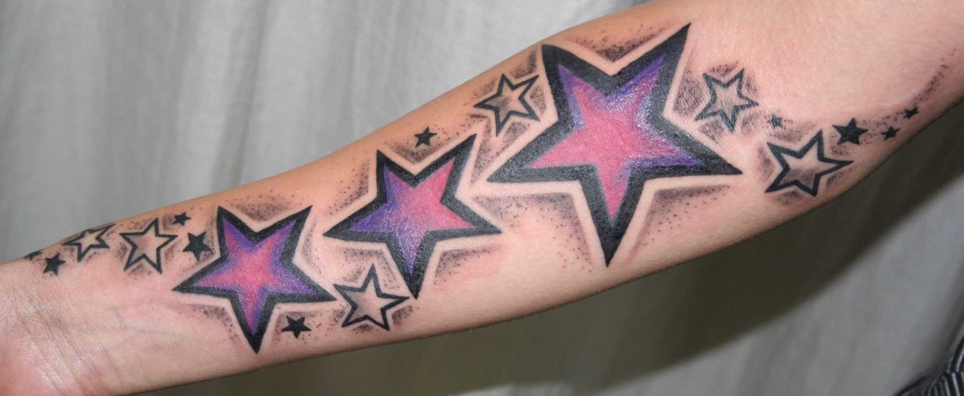 Stars Stars Stars TattooCover by Face-Tattoo on DeviantArt