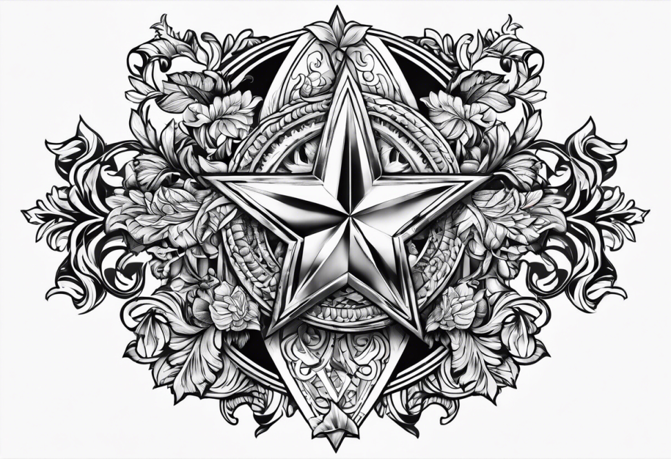 State of Texas tattoo idea  TattoosAI