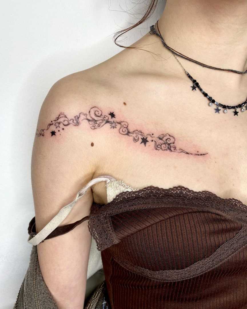 Striking Chest Tattoo Designs for Women  POPxo